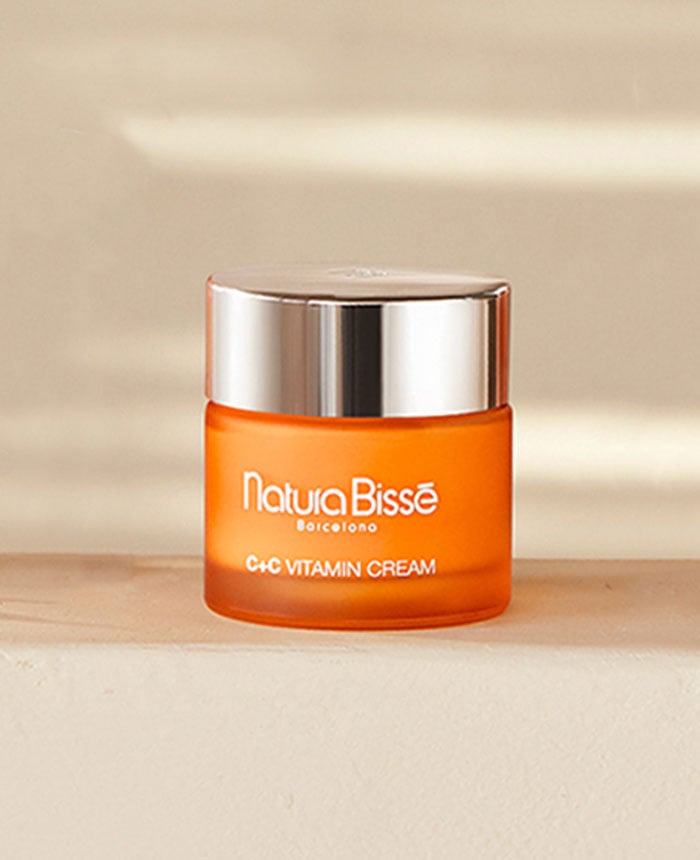 Hydrating cream with vitamin C